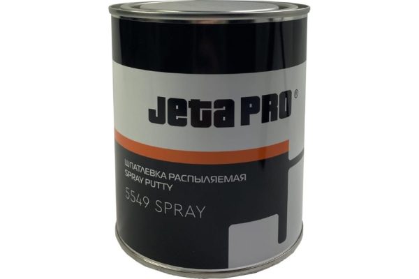 Jeta PRO spray Шпатлевка пневмораспыляемая с отвердителем -1,2кг