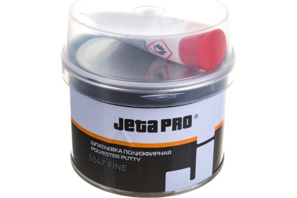 Jeta PRO fine Полиэфирная доводочная шпатлевка - 0,25кг.